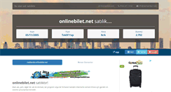 Desktop Screenshot of onlinebilet.net